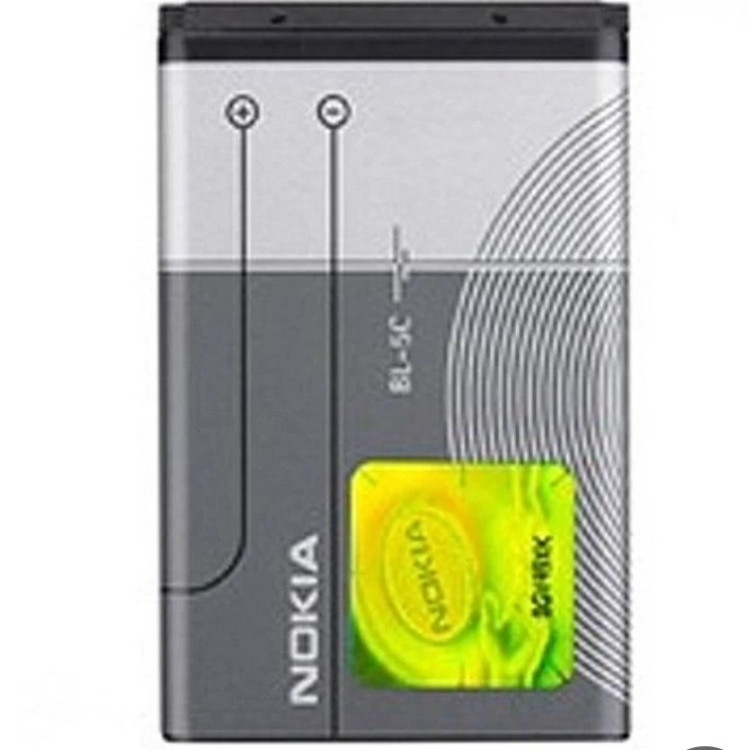 باطری نوکیا bl5c nokia 5c باتری bl5c مشکی باطری نوکیا اصلی با لیبل گارانتی