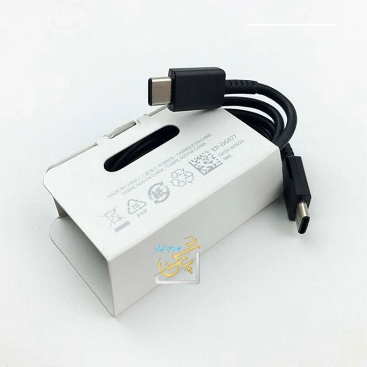 کابل شارژ تایپ سی به تایپ سی کابل Type-C به Type-C بازار درجه یک مناسب انواع گوشی های سامسونگ a53 a52 a a55 a14 a15 a16