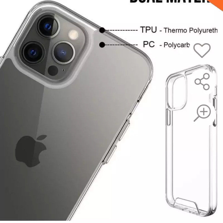 کاور ایفون 13 pro max کاور اسپیس آیفون 13 pro max کاور اسیس مدل collection مناسب برای گوشی موبایل اپل iphone 13 promax