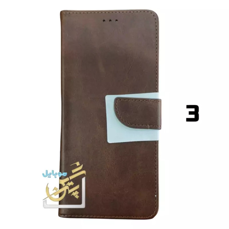 کیف not 12 شیائومی not12 کیف چرم نوت دوازده not 12 4g جای کارت دار محافظ عالی برای lcd
