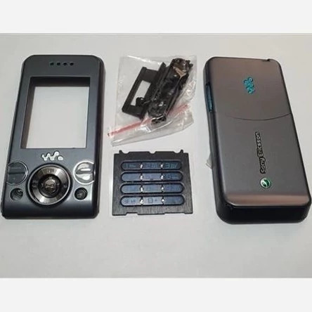قاب W580 سونی اریکسون w580 اصل کره w580با شاسی کامل صفحه کلید و تمام اجزای قاب رنگ مشکی سبز و..