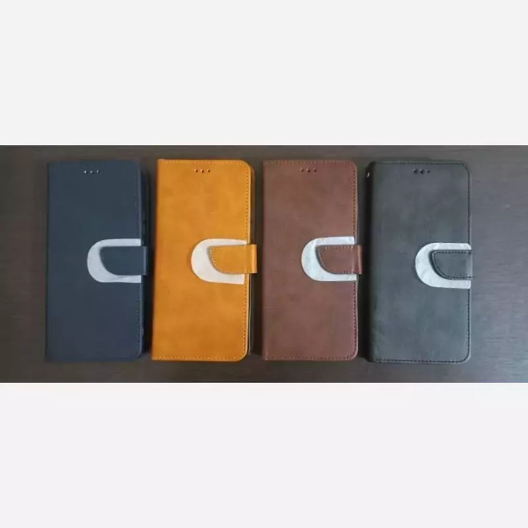 کیف poco c65 و redmi 13c چرمی درجه یک کیف استندشو همراه با بند مچی با خرید کیف تصویرlcd گوشی رو تضمین کن جا کارتی دار