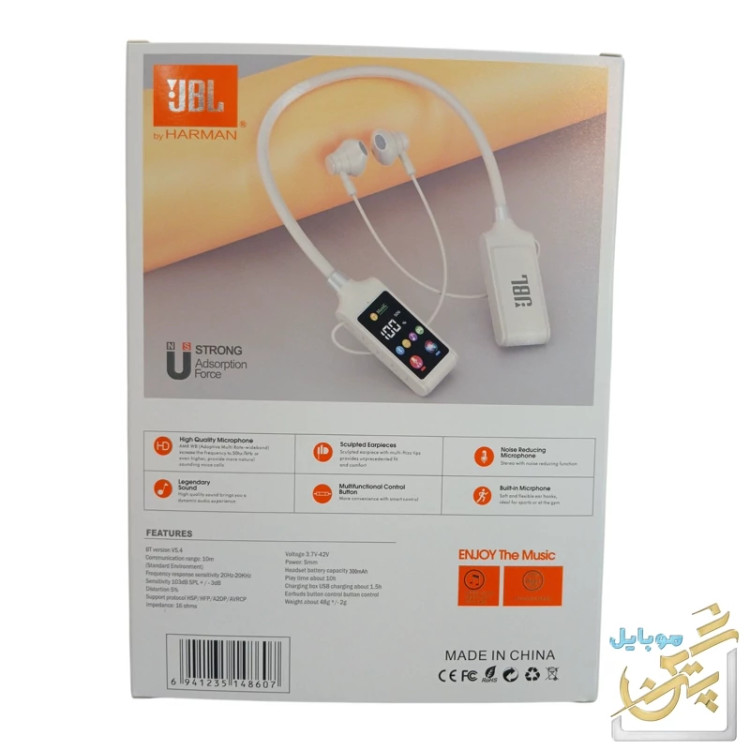 هندزفری گردنی جی بی ال بلوتوث هدست ورزشی وایرلس JBL F-06 JBL by HARMAN - F-06