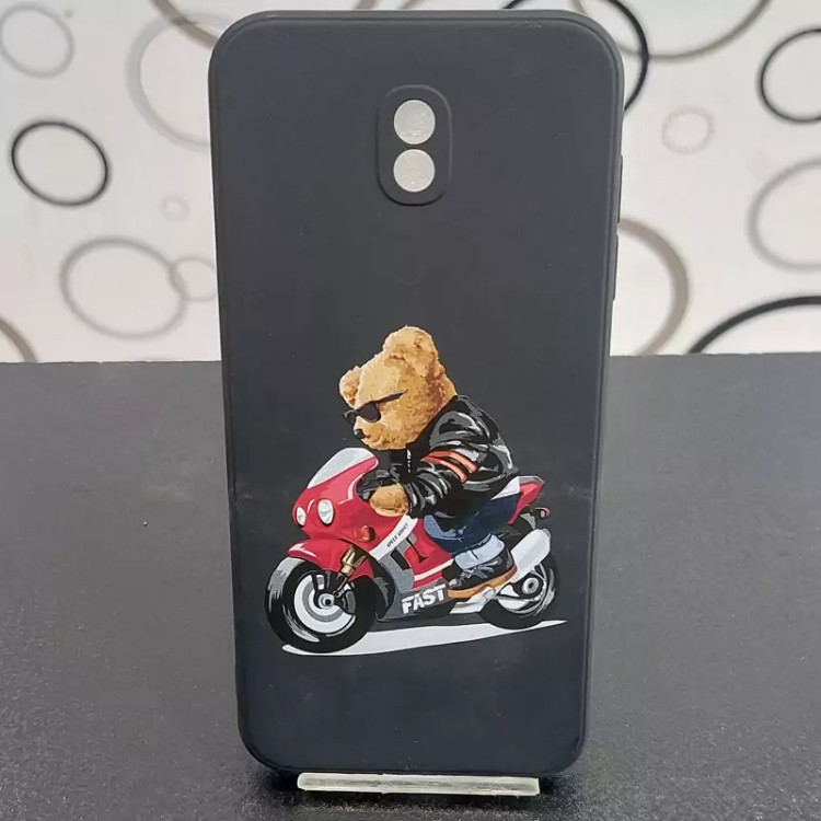 کاور J5 pro سامسونگ تدی عروسکی کاور J5pro طرح دار گارد J5pro کاور J5 pro رنگ ثابت samsung j5 pro