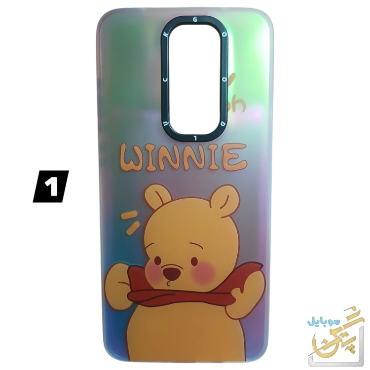 کاور شیائومی ردمی نوت 8 پرو لیزری طرح دار رنگ ثابت Note 8 pro