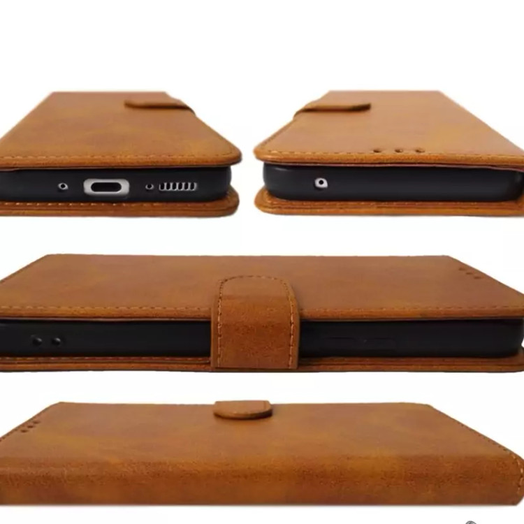 کیف A05s Samsung چرمی درجه یک A05s galaxکیف استندشو همراه با بند مچی با خرید کیف تصویرlcd گوشی رو تضمین کن جا کارتی دار