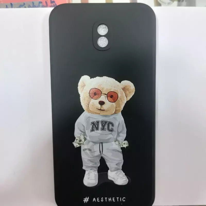 کاور J5 proسامسونگ اسپرت J5pro عروسکی تمام ژله رنگ ثابت
