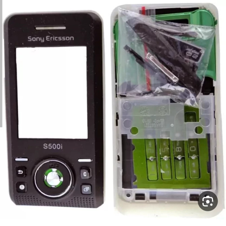 قاب S500 سونی اریکسون s500 اصل کره تمام لوازم قاب کامل باشاسی