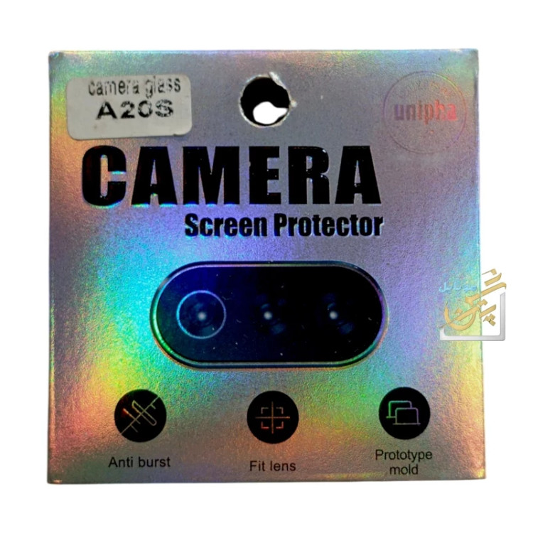 گلس لنز سامسونگ Galexy A20s سه بعدی پوشش کامل لنز اطراف لنز شیشه لنز چسبندگی بالا دوام بالا شفافیت 100 درصد