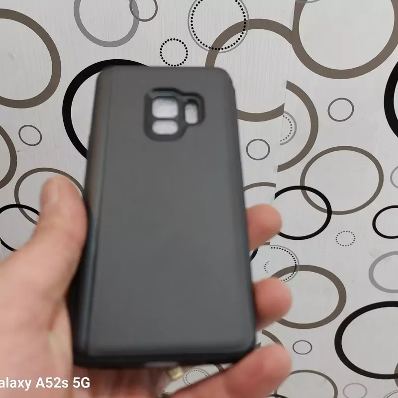 کاور کیفی s9 سامسونگ گلگسی کیف جلو شیشه ای s9 samsung