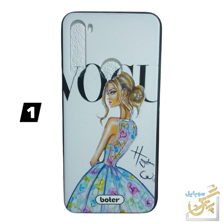 کاور شیائومی ردمی نوت 8 لیزری طرح دار رنگ ثابت Note 8
