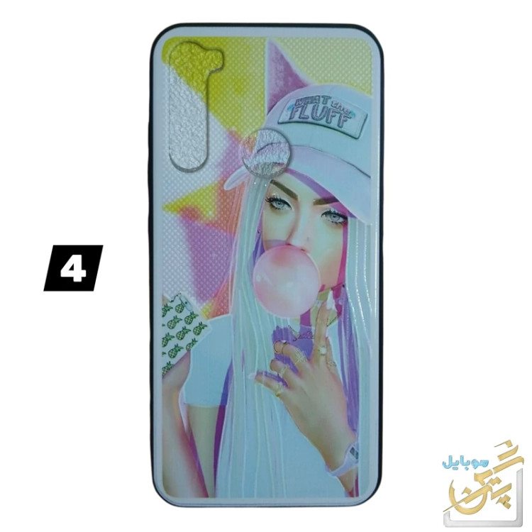 کاور شیائومی ردمی نوت 8 لیزری طرح دار رنگ ثابت Note 8