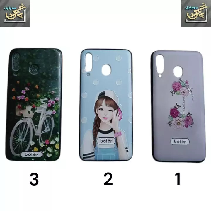 کاور سامسونگ m30 samsung مدل دخترانه در 3 طرح مختلف