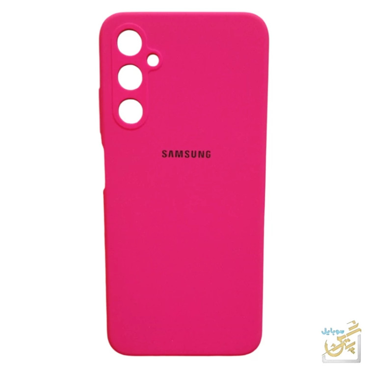 کاور سیلیکونی سامسونگ Galaxy A05s مدل داخل موکت رنگ مشکی مات a05