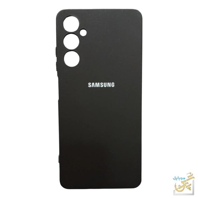 کاور سیلیکونی سامسونگ Galaxy A05s مدل داخل موکت رنگ مشکی مات a05