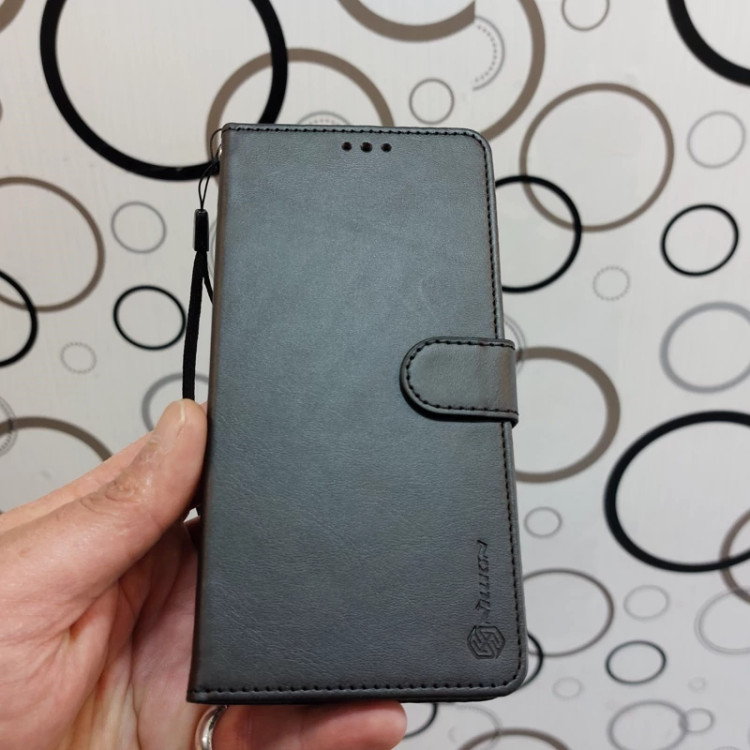 کیف redmi 12c درب دار همراه با بند مچی کیف شیائومی redmi 12c