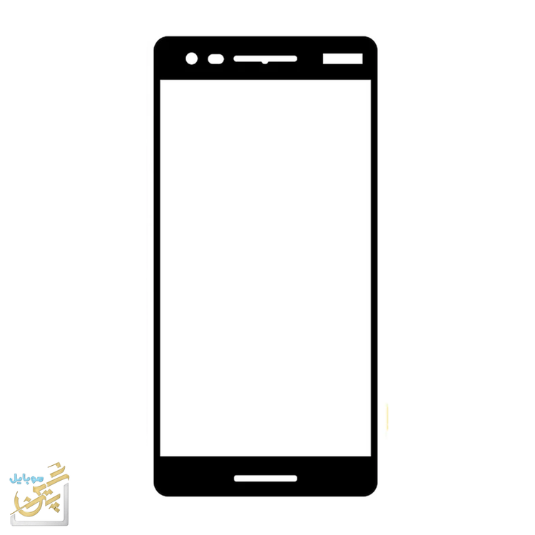 گلس نوکیا N2.1 شیشه ای چسبندگی عالی ضد خش ضد ضربه ضد گرد وغبار شفافیت 100 درصد نصب روان