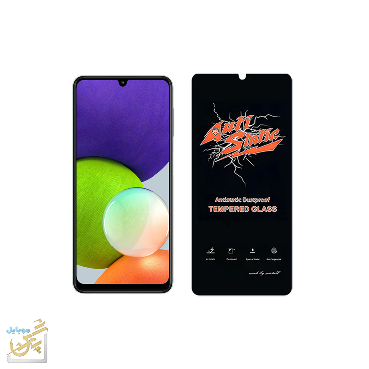 گلس گلکسی Galexy A22 4G سامسونگ در دو مدل Meitubl orginal آنتی استاتیک و شیشه ای با کیفیت