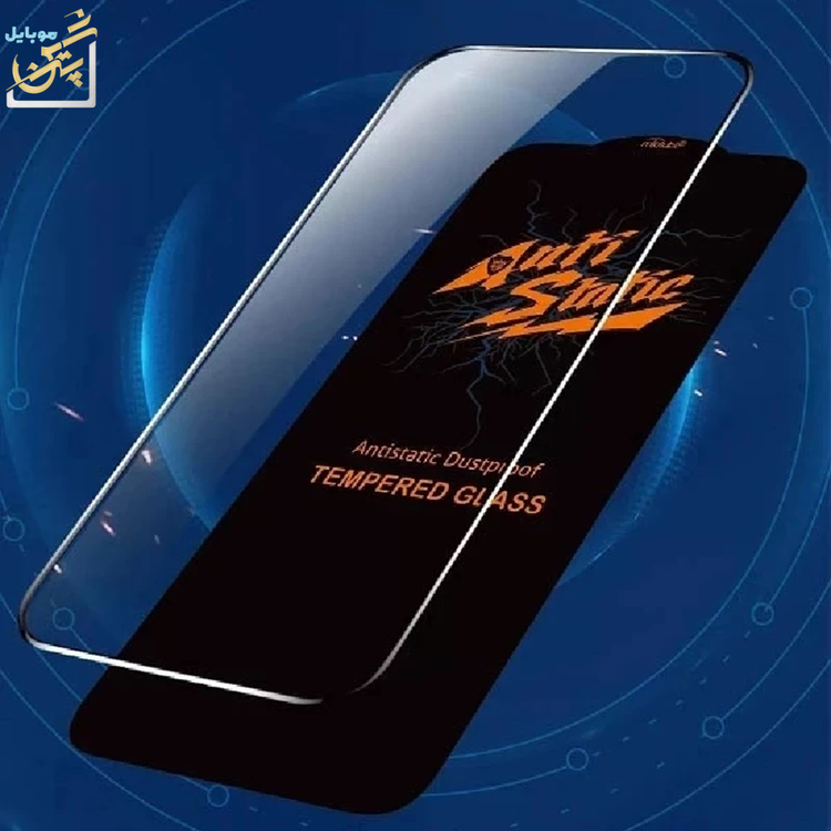 گلس Iphone 15 pro مدل Meitubl آنتی استاتیک جنس گلس شیشه ای چسبندگی بالا ضد خش اب گریز