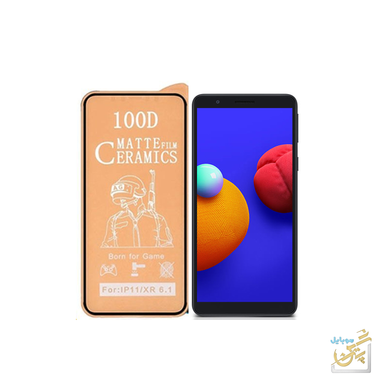 گلس گلکسی A01 Core سامسونگ برند 100D شفاف ضد خش و با کیفیت و نصب آسان