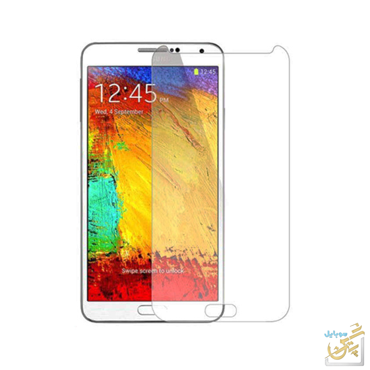 گلس گلکسی Galexy Note 3 سامسونگ  شفاف ضد خش و با کیفیت و نصب آسان