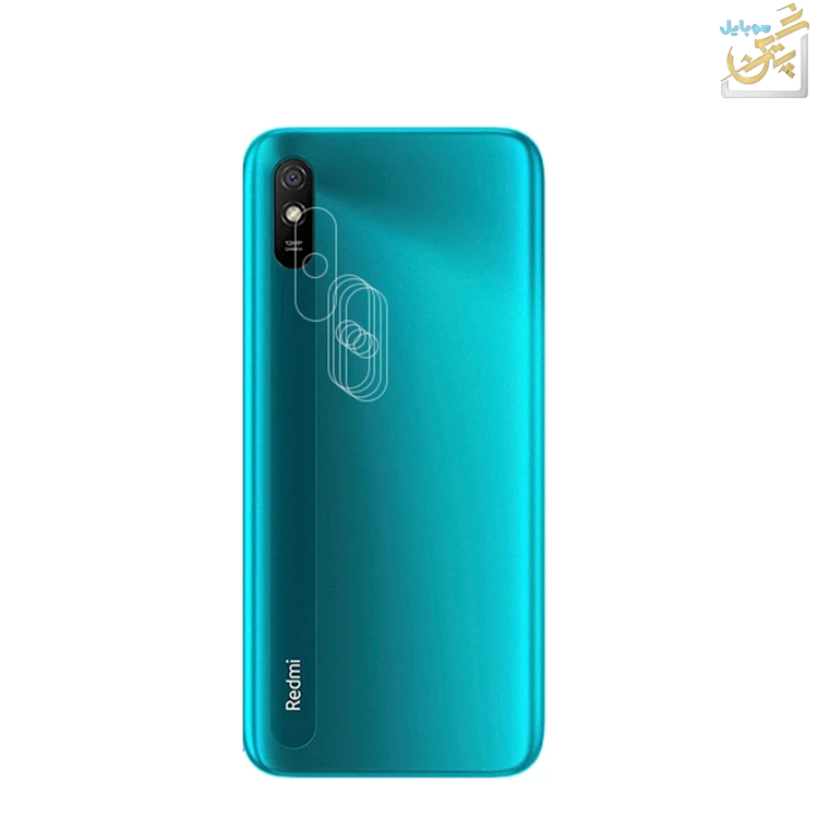 گلس لنز شیائومی Redmi 9a سه بعدی پوشش کامل لنز اطراف لنز شیشه لنز چسبندگی بالا دوام بالا شفافیت 100 درصد