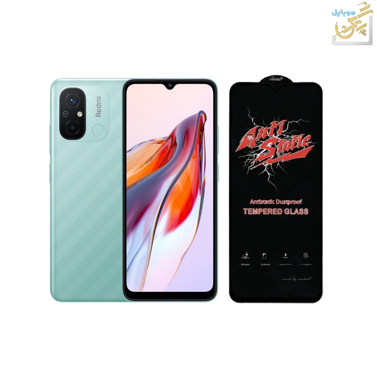 گلس شیائومی Redmi Note 12c سامسونگ مدل Meitubl orginal آنتی استاتیک و شیشه ای با کیفیت Redmi 12c