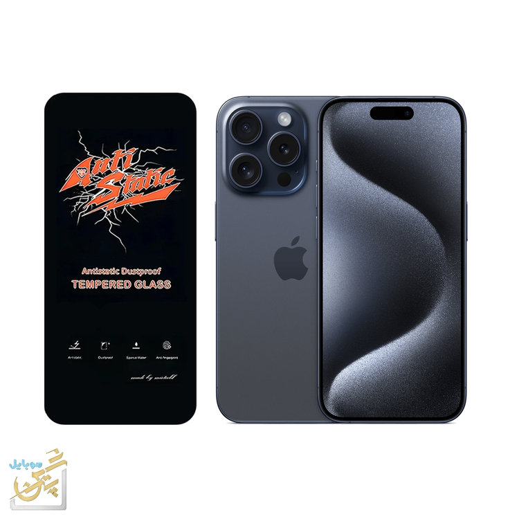 گلس گوشی iPhone 16 Pro Max مدل Meitubl آنتی استاتیک