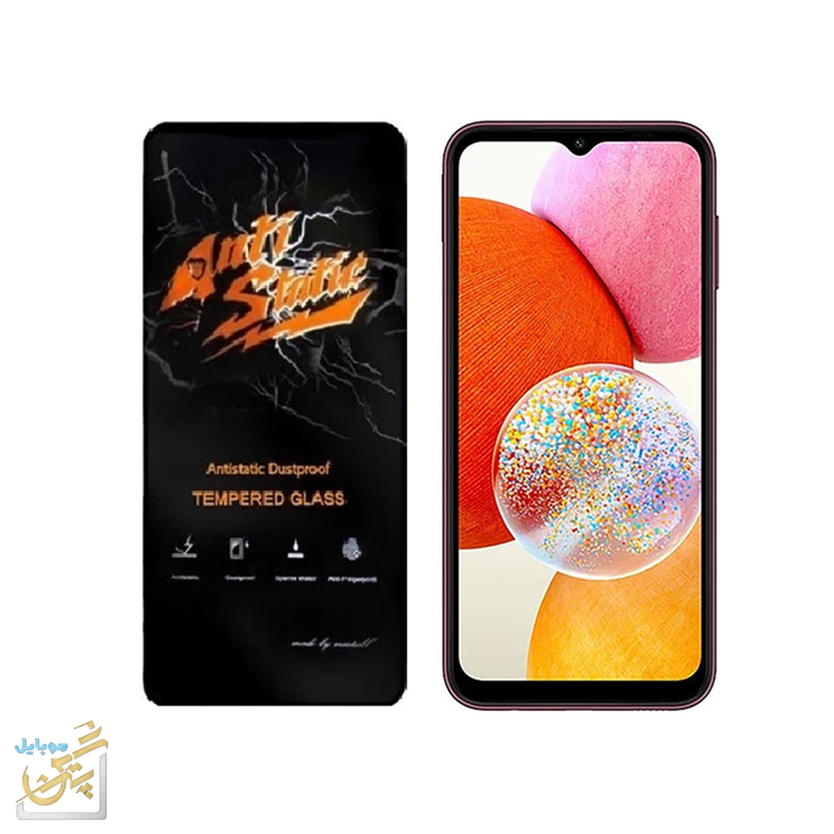 گلس گلکسی Galexy A14 سامسونگ در دو مدل Meitubl orginal آنتی استاتیک و شیشه ای با کیفیت galexy a14