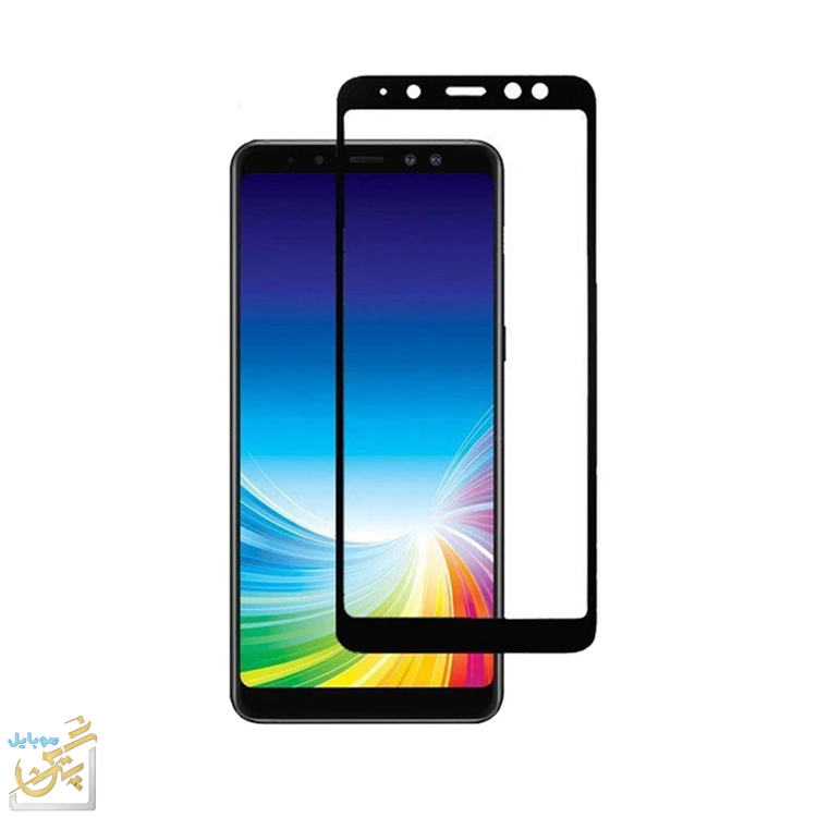 گلس گلکسی Galexy A8 Plus 2018 سامسونگ شفاف ضد خش و با کیفیت و نصب آسان