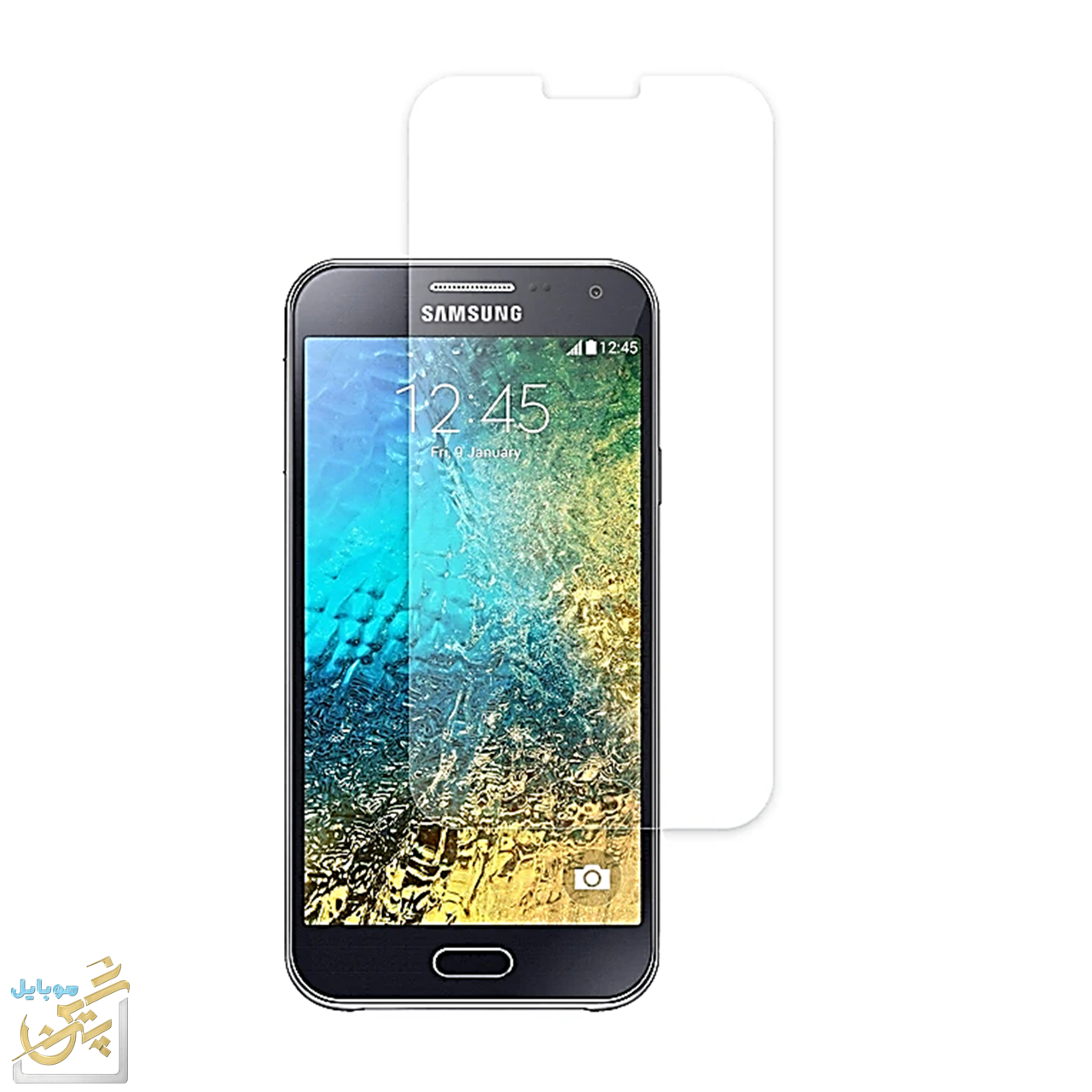 گلس گلکسی Galexy E5 سامسونگ شفاف ضد خش و با کیفیت و نصب آسان