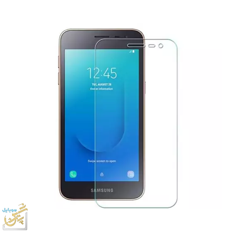 گلس گلکسی Galexy J2 Core سامسونگ شفاف ضد خش و با کیفیت و نصب آسان