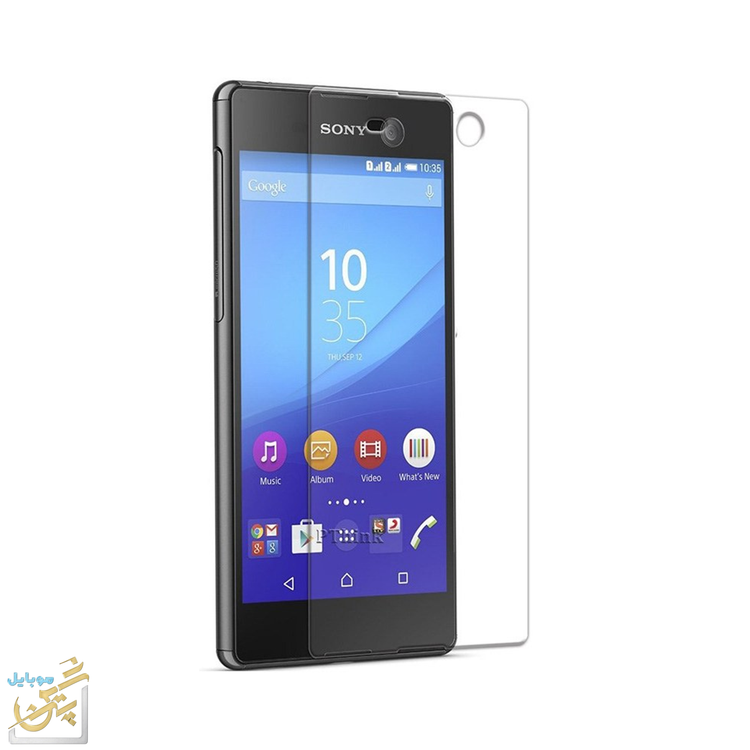 گلس سونی Sony M5 از نوع شیشه ای 100 درصد شفاف محافظه صفحه M5 سونی