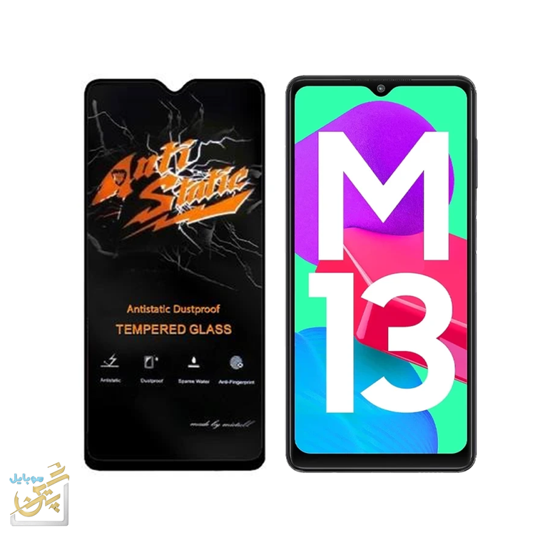گلس گلکسی Galexy M13 سامسونگ مدل Meitubl orginal آنتی استاتیک و شیشه ای با کیفیت ESD Glass m13