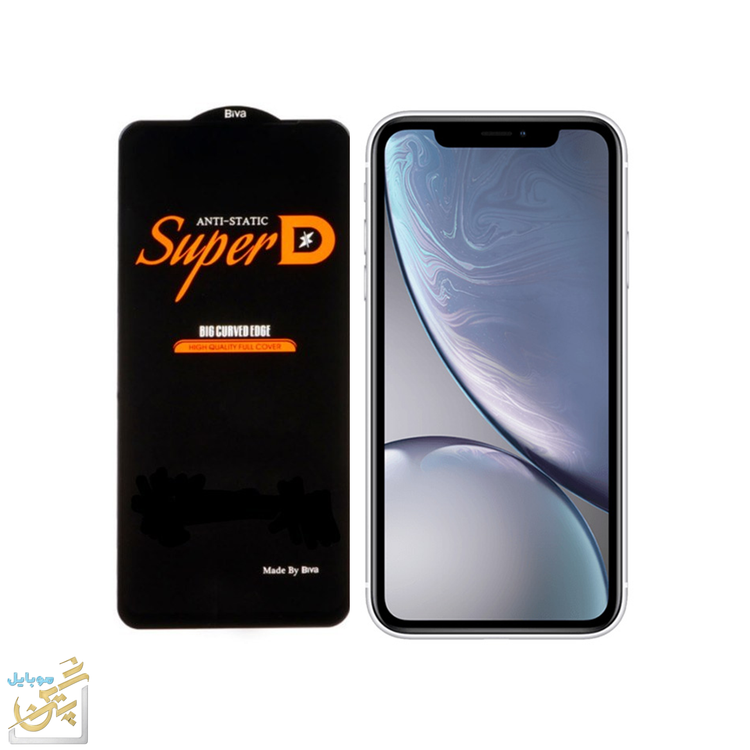 گلس آیفون XR اصلی گلس اورجینال xr iphone xr ضد ضربه برند دارای نشان امضای شرکت تولید کننده