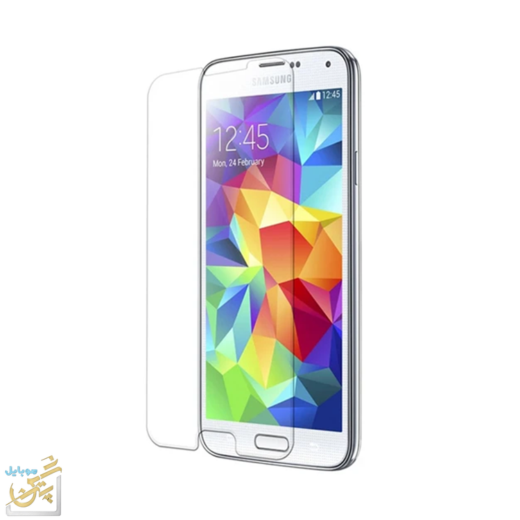گلس گلکسی Galexy S5 سامسونگ مدل سرامیکی شفاف ضد خش و با کیفیت و نصب آسان