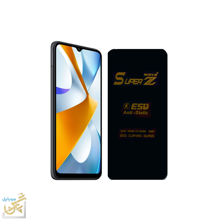 گلس شیائومی پوکو Xiaomi Poco C40 مدل ESD آنتی استاتیک با کیفیت