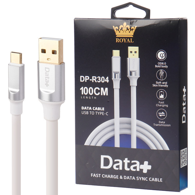 کابل تبدیل USB به USB-C دیتاپلاس مدل DP-R304 طول 1 متر