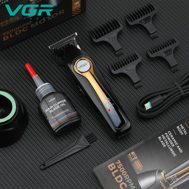 ماشین اصلاح موی سر و صورت وی جی ار مدل v-993