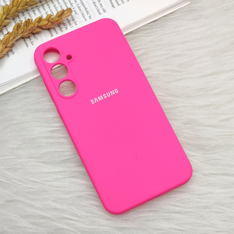 کاور مدل سیلیکونی پاک کنی مناسب برای گوشی موبایل سامسونگ Galaxy A35