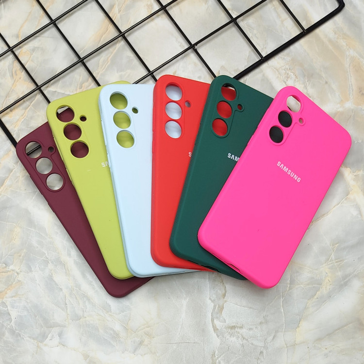 کاور مدل سیلیکونی پاک کنی مناسب برای گوشی موبایل سامسونگ Galaxy A35