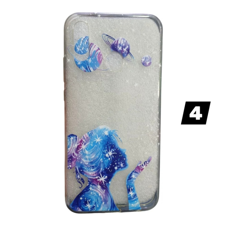 کاور ژله ای طرح دار مناسب گوشی هواوی مدل P20 Lite با انعطاف پذیری بالا و چاپ با کیفیت