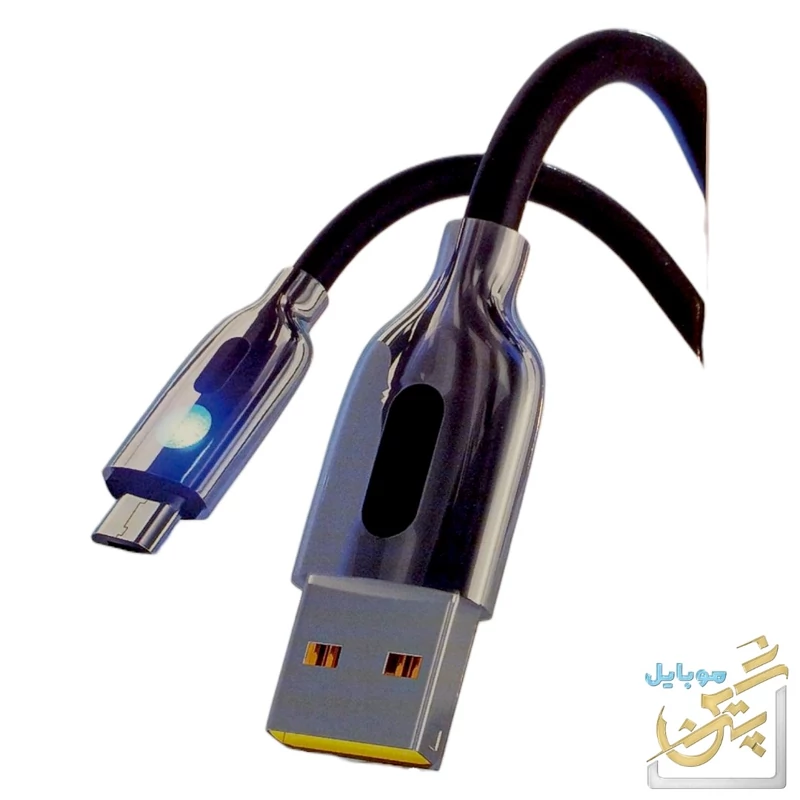 کابل شارژ فست سیلیکونی EHN مدل D1 USB-Micro و جریان 4 آمپر