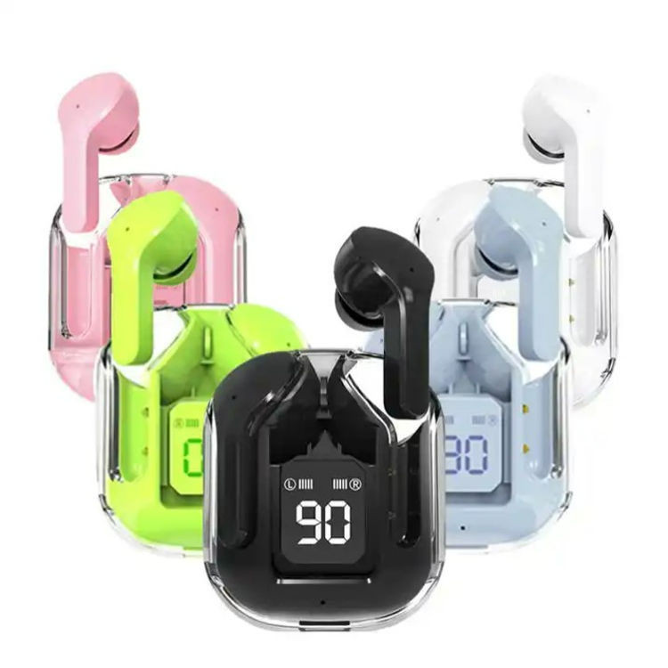 هدفون بلوتوثی Ultrapods Max بدون قابلیت نویز کنسلینگ، درگاه شارژ USB Type-C، دارای صفحه نمایش روی محفظه شارژ، مقاوم در برابر آب و رطوبت با استاندارد IPX4