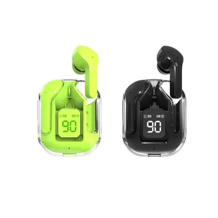 هدفون بلوتوثی Ultrapods Max بدون قابلیت نویز کنسلینگ، درگاه شارژ USB Type-C، دارای صفحه نمایش روی محفظه شارژ، مقاوم در برابر آب و رطوبت با استاندارد IPX4
