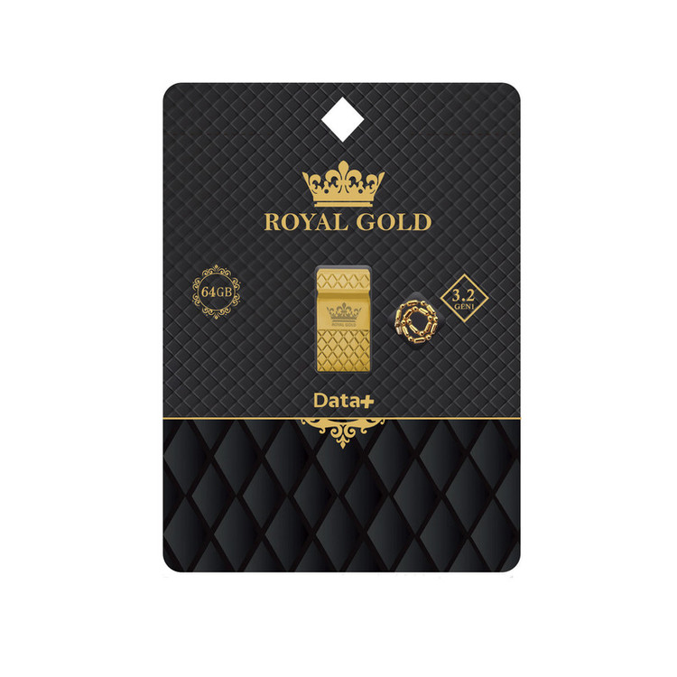 فلش مموری دیتا پلاس مدل Royal Gold ظرفیت 64 گیگابایت با رابط 3.0 USB