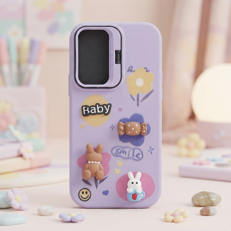 کاور عروسکی برجسته سامسونگ مدل Galaxy A16 با کیفیت عالی و رنگ ثابت