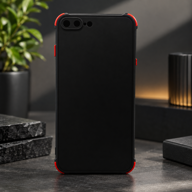 کاور ژله ای محافظ لنزدار مناسب گوشی Iphone 7 plus و Iphone 8 plus ضد ضربه با کیفیت عالی