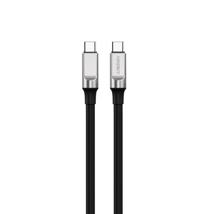 کابل تایپ سی به تایپ سی ایکس انرژی مدل X-350C طول 1 متر آی سی دار با قابلیت شارژ فوق سریع 25 وات و گارانتی 12 ماهه